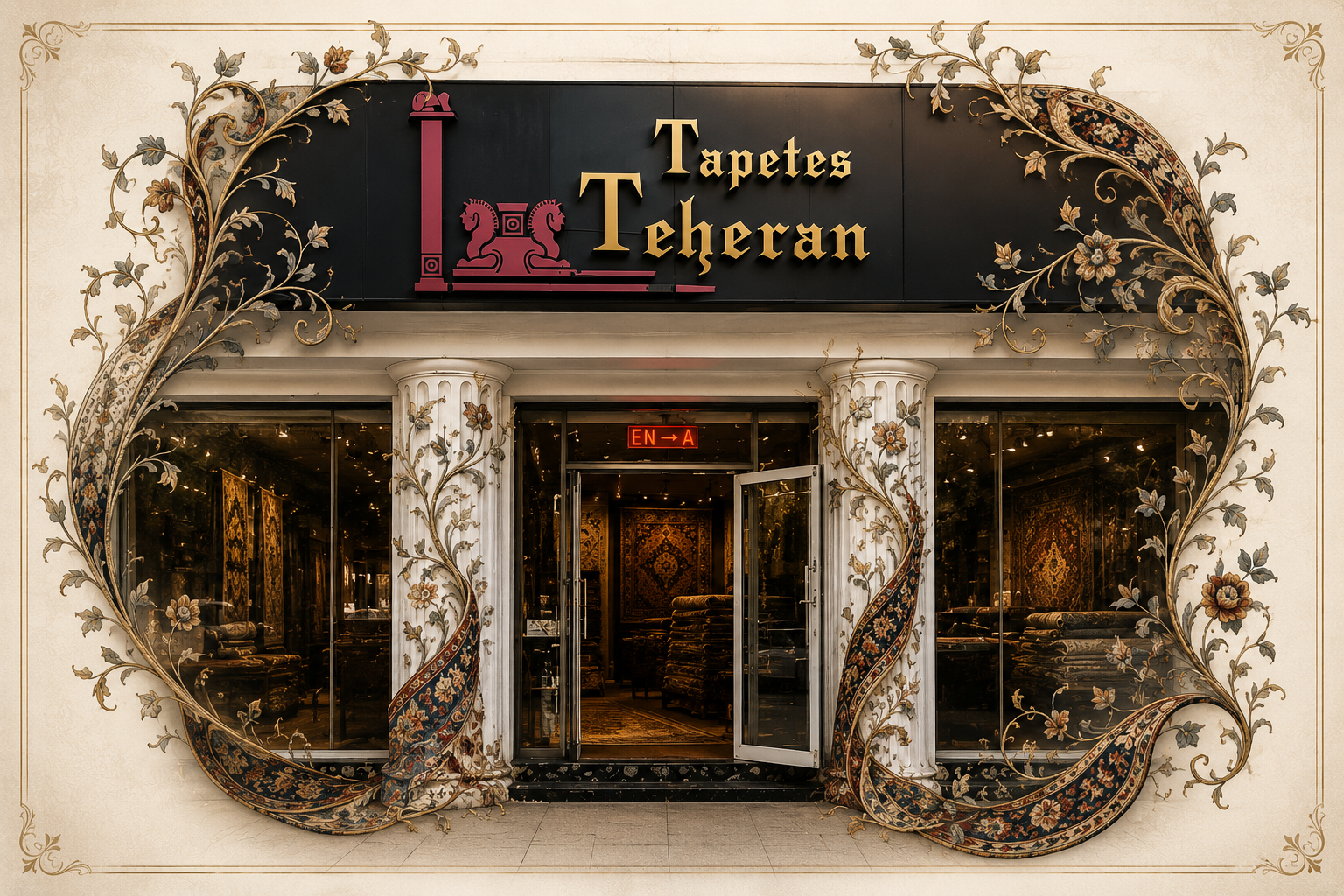 tapetes teheran - mexico